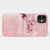 RENAISSANCE ARCHITEKTUR, ARCHITEKT, ENGINEER, rosa Case-Mate iPhone Hülle (Rückseite (Horizontal))