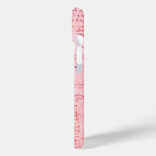 RENAISSANCE ARCHITEKTUR, ARCHITEKT, ENGINEER, rosa Case-Mate iPhone Hülle (Rückseite / Links)