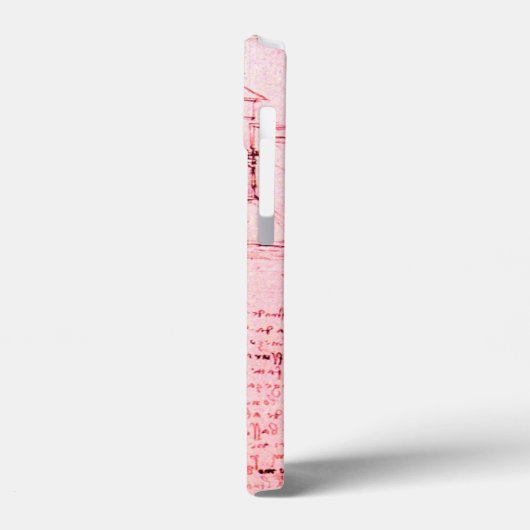 RENAISSANCE ARCHITEKTUR, ARCHITEKT, ENGINEER, rosa Case-Mate iPhone Hülle (Rückseite / Links)