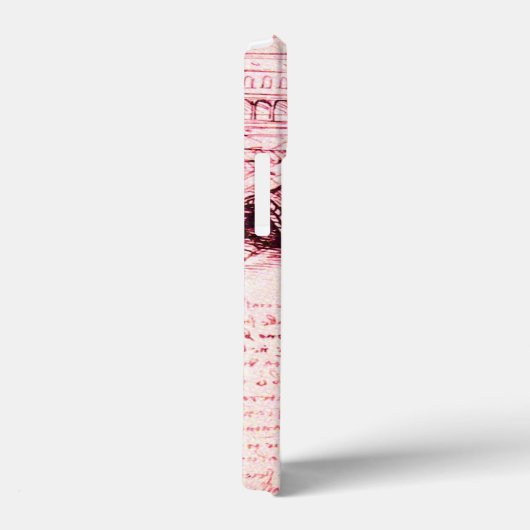 RENAISSANCE ARCHITEKTUR, ARCHITEKT, ENGINEER, rosa Case-Mate iPhone Hülle (Rückseite / Rechts)