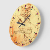 RENAISSANCE ARCHITEKTUR, ARCHITEKT GROßE WANDUHR (Winkel)