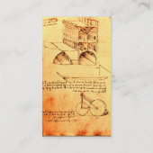 RENAISSANCE ARCHITEKTUR, ARCHITEKT, INGENIEUR VISITENKARTE (Rückseite)