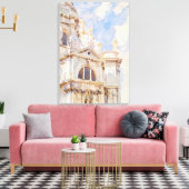 Renaissance-Architektur Leinwanddruck (Insitu (Wohnzimmer))