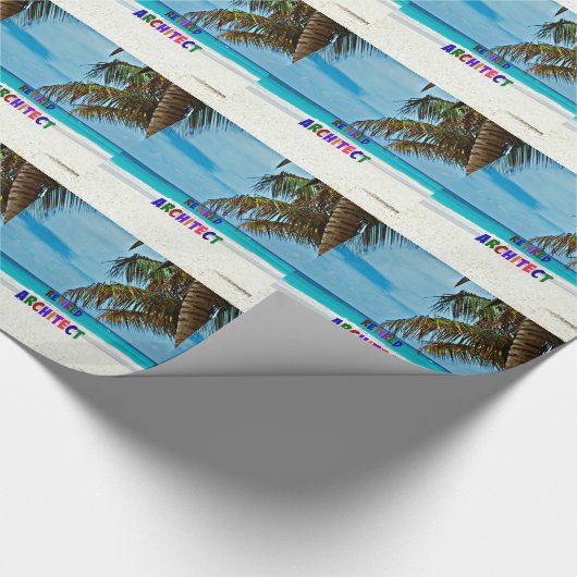 Renaissance Architektur, Strandspass Geschenkpapier (Ecke)