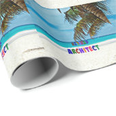 Renaissance Architektur, Strandspass Geschenkpapier (Rolleneckpunkt)