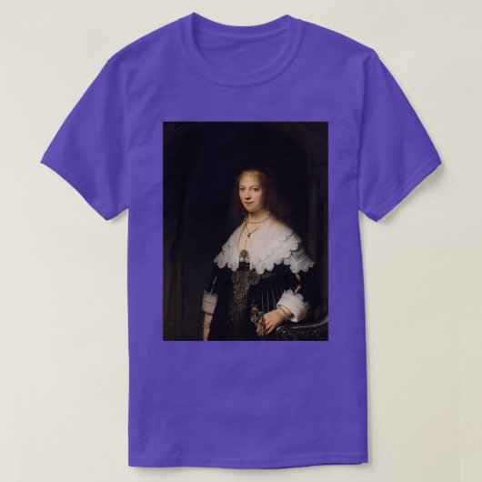 Renaissance Art Rembrandt Kunst T-Shirt (Design vorne)