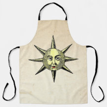 Renaissance Astronomie - Sonnengesicht Hand gefärb