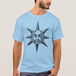 Renaissance Astronomie - Sonnengesicht T-Shirt
