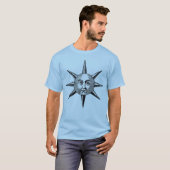 Renaissance Astronomie - Sonnengesicht T-Shirt (Vorne ganz)