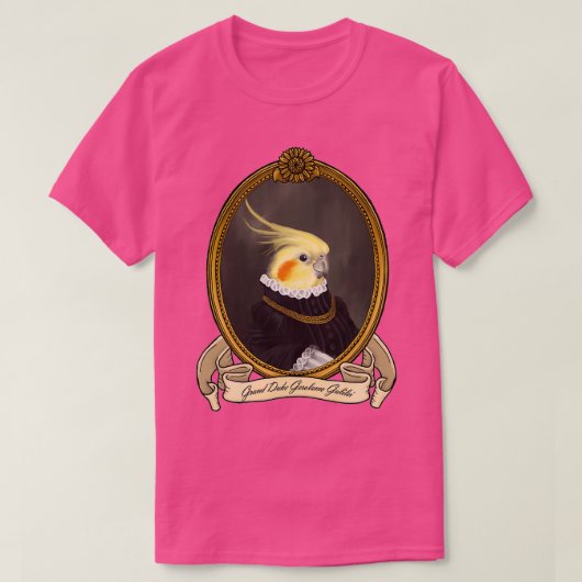 Renaissance Bird Großherzog Gerolamo Galilei A Coc T-Shirt (Design vorne)