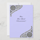 RENAISSANCE, blau Einladung (Rückseite)