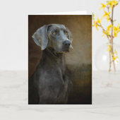 Renaissance-Blau Karte (Gelbe Blume)