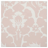 Renaissance-Blumenmuster in Rosa und Weiß Stoff (Muster)