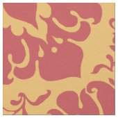 Renaissance-Blumenmuster Stoff (Nahaufnahme)