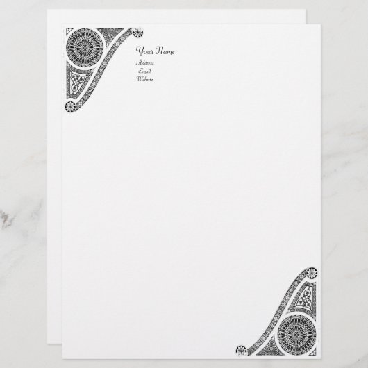 RENAISSANCE BRIEFKOPF (Vorne/Hinten)