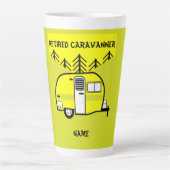 Renaissance Caravan Kunstwerke Liebe My Caravan Tw Milchtasse (Vorderseite)