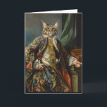 RENAISSANCE CAT BROTHER-GEBURTSTAGSKARTEN KARTE<br><div class="desc">RENAISSANCE CAT BROTHER BIRTHDAY CARD</div>