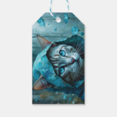 Renaissance Cat Geschenkanhänger (Rückseite)