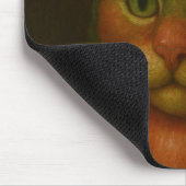 Renaissance Cat Portrait Mousepad (Ecke)
