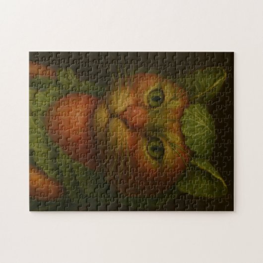Renaissance Cat Portrait Puzzle (Horizontal)