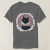 Renaissance Cat Portrait T-Shirt (Design vorne)
