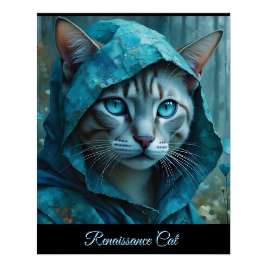 Renaissance Cat Poster (Vorderseite)