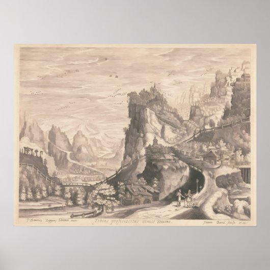 Renaissance Christlich Archangel Raphael & Midas Poster (Vorne)