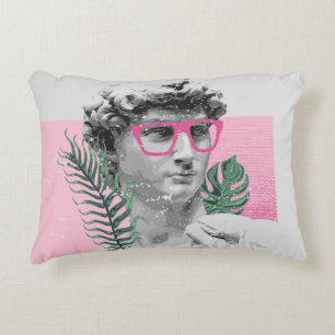 renaissance david skulptur stilvolles t-shirt und dekokissen