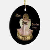 RENAISSANCE DEO ANGEL FÜR LEHRER 2025 KERAMIK ORNAMENT (Rechts)