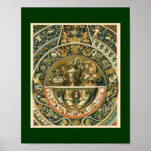 Renaissance-Design Vintage-Kunst Poster