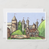 Renaissance-Dorf Einladung (Vorderseite)