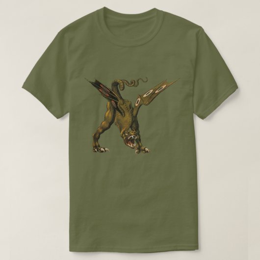 Renaissance-Drache-T-Shirt T-Shirt (Design vorne)