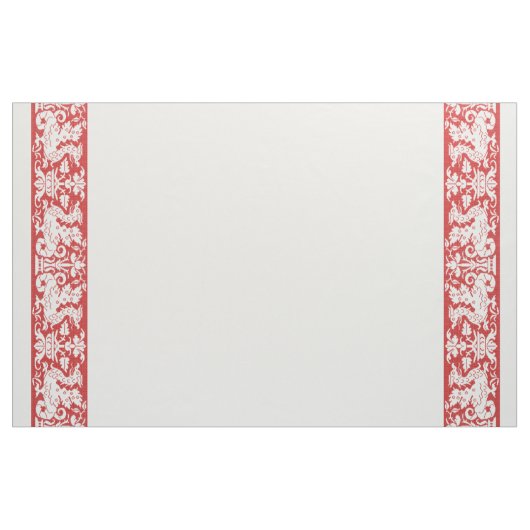 Renaissance-Drachen an doppelter Grenze Stoff (Yard (91,4 cm))