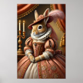 Renaissance Duchess Bunny Poster (Vorne)