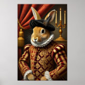 Renaissance Duke Bunny Poster (Vorne)