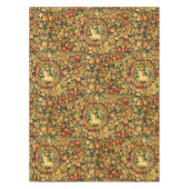 Renaissance Einhorn Amid Frucht & Blume Muster Tischdecke (Vorderseite)