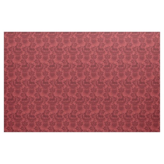 Renaissance-Einhorngarten, Ruby Stoff (Yard (91,4 cm))