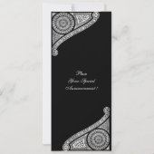 RENAISSANCE EINLADUNG (Rückseite)