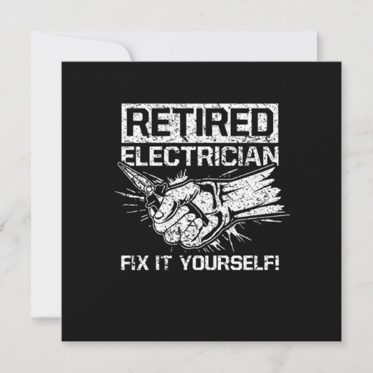 Renaissance Electrical Fix beheben Sie Ihr seltsam Einladung (Vorderseite)