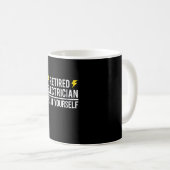 Renaissance Electrical Fix Es sich selbst lustiges Kaffeetasse (VorderseiteRechts)