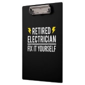 Renaissance Electrical Fix Es sich selbst lustiges Klemmbrett (Links)