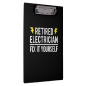 Renaissance Electrical Fix Es sich selbst lustiges Klemmbrett (Rechts)
