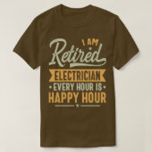 Renaissance Electrician Gift Ideen Elektro-müde T-Shirt (Design vorne)