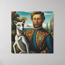 Renaissance Elegance Italian Greyhound and Noble 