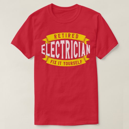 Renaissance-Elektriker reparieren es selbst, selbs T-Shirt (Design vorne)