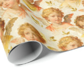 Renaissance Engel Geschenkpapier (Rolleneckpunkt)