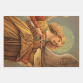 Renaissance-Engel mit Violine Melozzo da Forlì Geschenkpapier Set (Vorderseite 2)