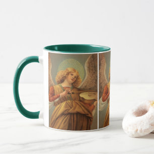 Renaissance-Engel mit Violine Melozzo da Forlì Tasse