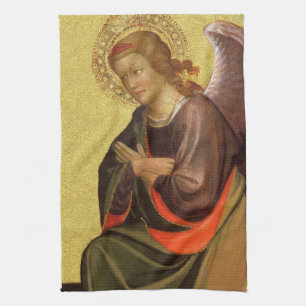 Renaissance Engel von Master of the Bambino Vispo Geschirrtuch