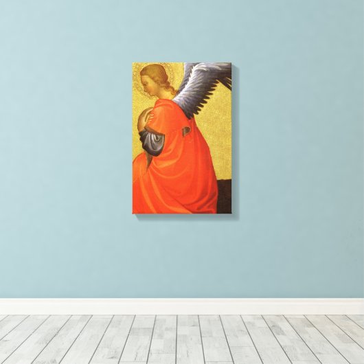 Renaissance Engel von Master of the Bambino Vispo Leinwanddruck (Insitu (Holzboden))